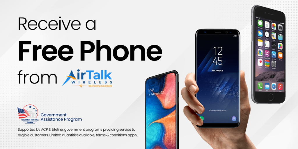Eligible customers can receive a free 4G/5G smartphone from AirTalk