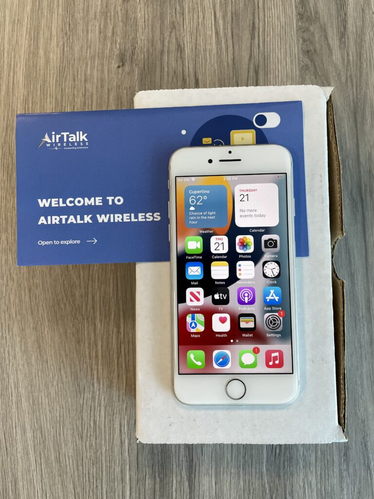 Best Free Government Cell Phone from AirTalk Wireless in 2022 - Apple iPhone 7 