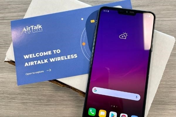 Free government phone package from AirTalk Wireless